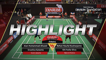 Rehan Naufal Kusharjanto/Siti Fadia Silva (Djarum Kudus) VS Alan Muhammad Afwani/Enzelica Sutanto (Exist Jakarta)