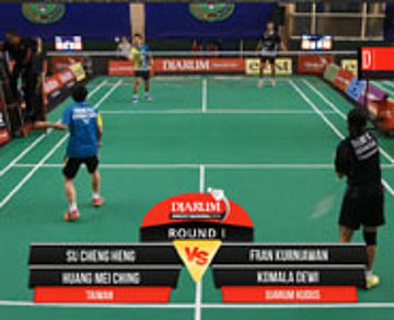 Su Cheng H/Huang Mei C (Taiwan) VS Fran Kurniawan/Komala Dewi (Djarum Kudus)