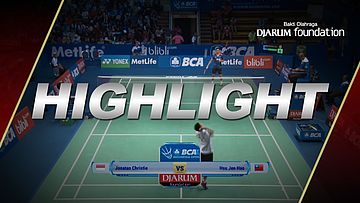 Jonatan Christie (Indonesia) VS Hsu Jen Hao (Taipei)