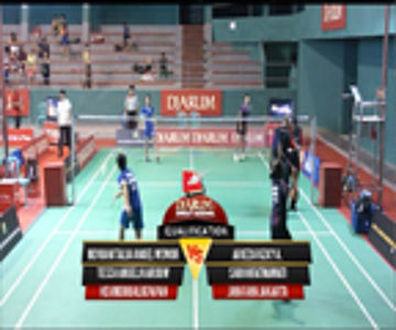 Noviani Talia AW/Tessa Angelika Karouw (HEVINDO BALIKPAPAN) VS Arieza Rizky A/Sarah Fatmawati (JAYA RAYA JAKARTA)