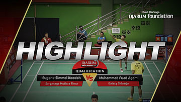 Eugene Simmel Koodoh (Suryanaga Surabaya) VS M. Fuad Agam (Galaxy Sidoarjo)