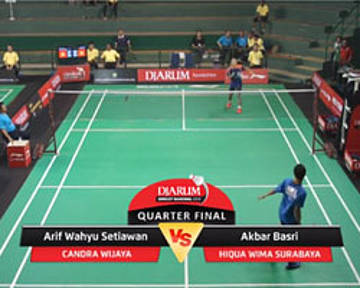 Arif Wahyu Setiawan (Candra Wijaya) VS Akbar Basri (Hiqua Wima Surabaya)