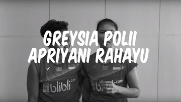 Ajakan Greysia Polii/Apriyani Rahayu