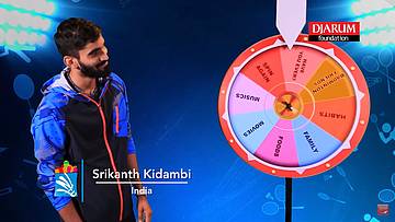 Blibli Indonesia Open 2019 - Wheel of Fortune (Srikanth Kidambi)