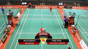 Melisa Andesti (PB DJARUM) VS Virny Putri (JAYA RAYA JAKARTA)