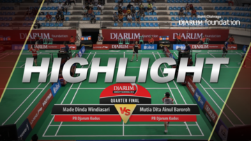 Made Dinda Windiasari (Djarum Kudus) VS Mutia Dita Ainul Baroroh (Djarum Kudus)