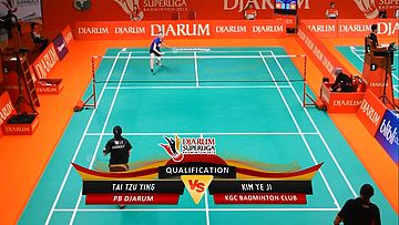Tai Tzu Ying (PB DJARUM) VS Kim Ye Ji (KGC) DJARUM SUPERLIGA 2013