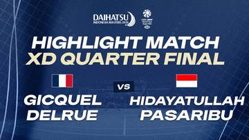 Indonesia Masters 2026 | XD QF | GICQUEL / DELRUE (FRA) [4] vs MAIO / PALERMO (FRA)