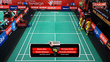 Markis Kido/Hendra S (Jaya Raya Jakarta) VS Noriyasu H/Hirokatsu H (Tonami Japan)