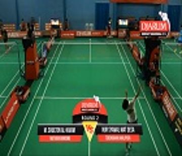 M Shulton Al Hakim (MUTIARA BANDUNG) VS Nur Syawal Mat D (TRENGGANU MALAYSIA)