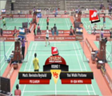 Moch. Revindra Reyhaldi (PB DJARUM) vs Yosi Widhi Pratomo (HI QUA WIMA)