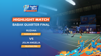 Highlight Match Day 4 - Ruzana (DJARUM,...