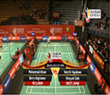Moh. Ahsan / Berry A. (PB DJARUM) VS K. Hayakawa / H. Endo (UNISYS JAPAN) 