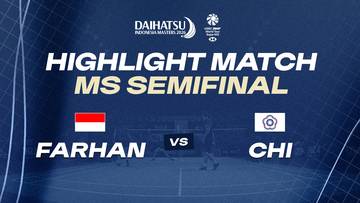 Indonesia Masters 2026 | MS SF | FARHAN (INA) [8] vs CHI (TPE)