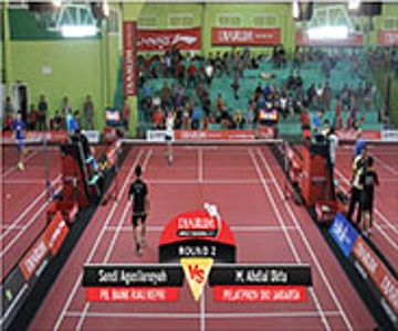 Sandi Agusliansyah (PB BANK RIAU KEPRI) VS M. Ahdial Okta (PELATPROV PBSI DKI JAKARTA)