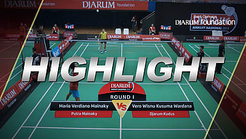 Vero Wisnu Kusuma Wardana (Djarum Kudus) VS Mario Verdiano Mainaky (Putra Mainaky)