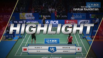Misaki Matsutomo/Ayaka Takahashi (JPN) VS Huang Yaqiong/Yu Xiaohan (CHN)