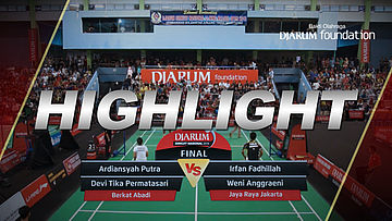 Ardiansyah Putra/Devi Tika P. (Berkat Abadi) VS Irfan Fadhillah/Weni Anggraeni (Jaya Raya Jakarta) 