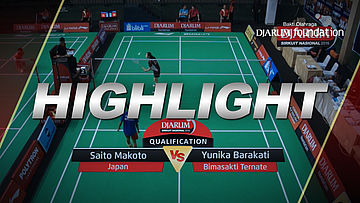 Saito Makoto (Japan) VS Yunika Barakati (Bimasakti Ternate) 