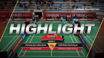 Komang Ayu Cahya Dewi (Djarum Kudus) VS Saifi Rizka Nurhidayah (Mutiara Cardinal Bandung)