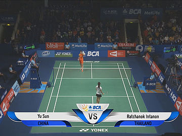 Yu Sun (CHN) VS Ratchanok Intanon (THA)