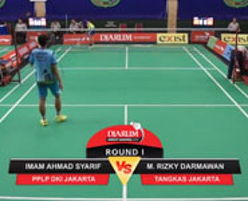 M. Rizky Darmawan (Tangkas Jakarta) VS Imam Ahmad Syarif (PPLP DKI Jakarta)