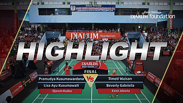 Pramudya Kusumawardana/Lisa Ayu K. (Djarum Kudus) VS Timoti Wuisan/Beverly Gabriella (Exist Jakarta) 