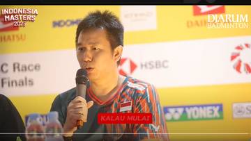 Hendra Setiawan - Press Conference Indonesia Masters 2025