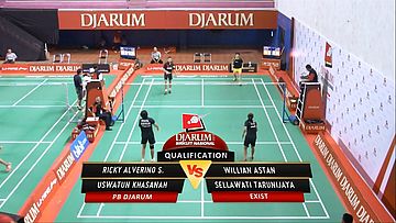 Ricky Alverino S Uswatun Khasanah (PB DJARUM) VS Willian Astan Sellawati Tarunijaya (EXIST)