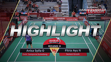 Anisa Syifa O (Exist Sampurna Sumedang) VS Fitria Ayu N (Semen Gresik) 