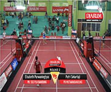 Putri Sekartaji (PB MUTIARA CARDINAL BANDUNG) VS Elisabeth Purwaningtyas (PB SGS PLN BANDUNG) 