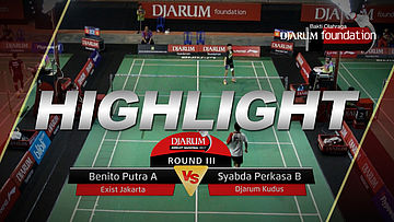 Benito Putra A (Exist Jakarta) VS Syabda Perkasa B (Djarum Kudus)