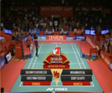 Joachim Fischer Nielsen/Christina Pedersen (DENMARK) VS Muhammad Rijal/Debby Susanto (INDONESIA) Djarum Indonesia Open 2013