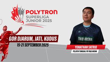Yonathan Pelatih Tunggal PB Taqi Arena
