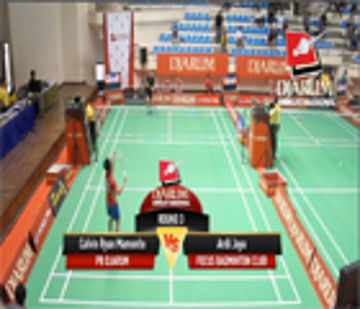 Calvin Ryan Mamonto (PB DJARUM) VS Ardi Jaya (FOCUS BADMINTON CLUB) 