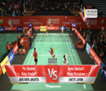 P. Zebadiah / R. Amelia P ( JAYA RAYA JAKARTA) VS A. Takahashi / M. Matsutomo (UNISYS JAPAN) 