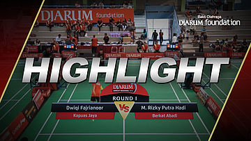 M. Rizky Putra Hadi (Berkat Abadi) VS Dwiqi Fajrianoor (Kapuas Jaya)