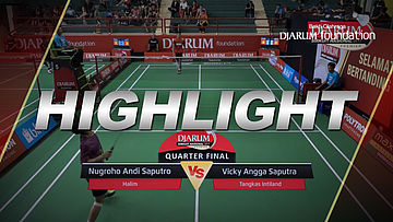 Nugroho Andi Saputro (Halim) VS Vicky Angga Saputra (Tangkas Intiland) 