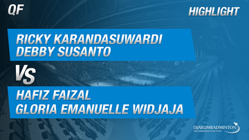 Ricky Karandasuwardi/Debby Susanto (INA) VS Hafiz Faizal/Gloria Emanuelle Widjaja (INA)