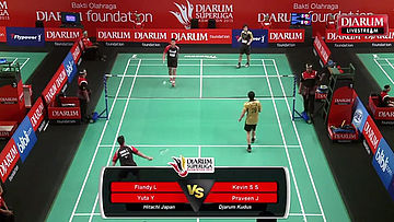 Kevin S/Praveen J (Djarum Kudus) VS Flandy L/Yuta Y (Hitachi Japan)