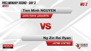MS2 | TIEN MINH NGUYEN (JAYA RAYA) VS NG ZIN REI RYAN (JATIM UNITED)