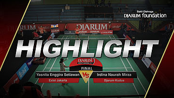 Yasnita Enggira Setiawan (Exist Jakarta) VS Irdina Naurah Mirza (Djarum Kudus)