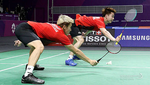 GIDEON, Marcus Fernaldi / SUKAMULJO, Kevin Sanjaya (Indonesia) GIDEON, Marcus Fernaldi / SUKAMULJO, Kevin Sanjaya (Indonesia)