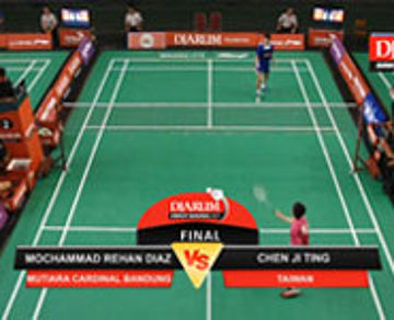 Mochammad Rehan Diaz (Mutiara Cardinal Bandung) VS Chen Ji Ting (Taiwan)