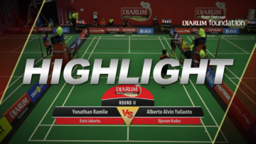 Alberto Alvin Yulianto (Djarum Kudus) VS Yonathan Ramlie (Exist Jakarta)