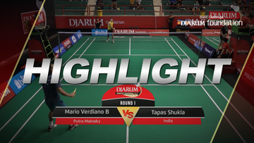 Mario Verdiano Ben Oni Mainaky (Putra Mainaky) VS Tapas Shukla (India)