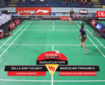 Marcelina Trirahmi Ningtyas (Latansa Banten) VS Della Sari Yulianti (Pengarian Kaltim Samarinda)