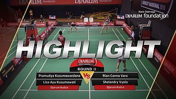 Pramudya Kusumawardana/Lisa Ayu Kusumawati (Djarum Kudus) VS Rian Canna Varo/Shelandry Vyola (Djarum Kudus)