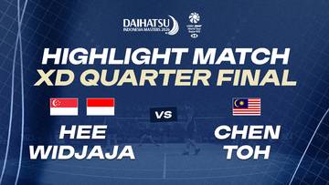 Indonesia Masters 2026 | XD QF | HEE (SGP) / WIDJAJA (INA) vs CHEN / TOH (MAS) [3]