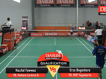 Naufal Fawwaz (PB. Mutiara Cardinal Bandung) VS Erza Bagaskara (PB. MDP Yogyakarta)